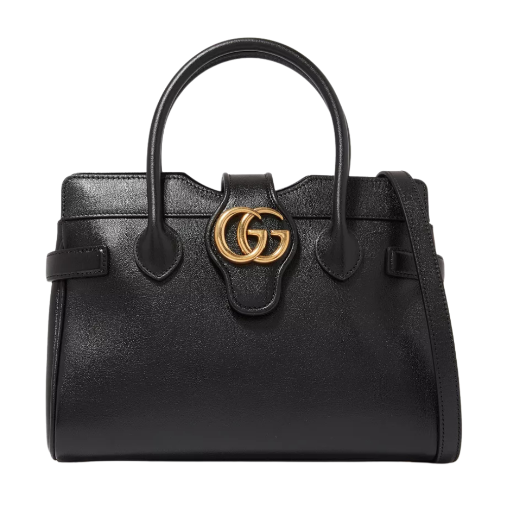Gucci Dahlia Top Handle Bag – Black