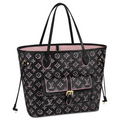 Louis Vuitton Monogram Fall For You Neverfull MM - Black