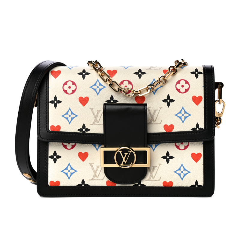 Louis Vuitton Dauphine MM - White