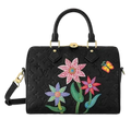 Louis Vuitton x Yayoi Kusama Speedy Bandoulière 25 Handbag - Black
