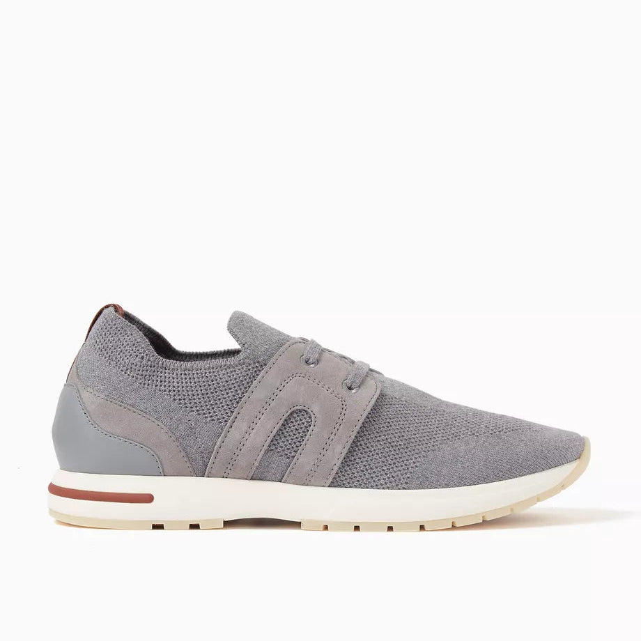Loro Piana 360 LP Flexy Walk Wish® Virgin Wool Sneakers - Gray (002)
