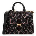 Louis Vuitton Monogram Fall for You Speedy Bandoulière 25 Handbag - Black