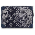 Louis Vuitton Monogram Tapestry Trunk Bag - Blue