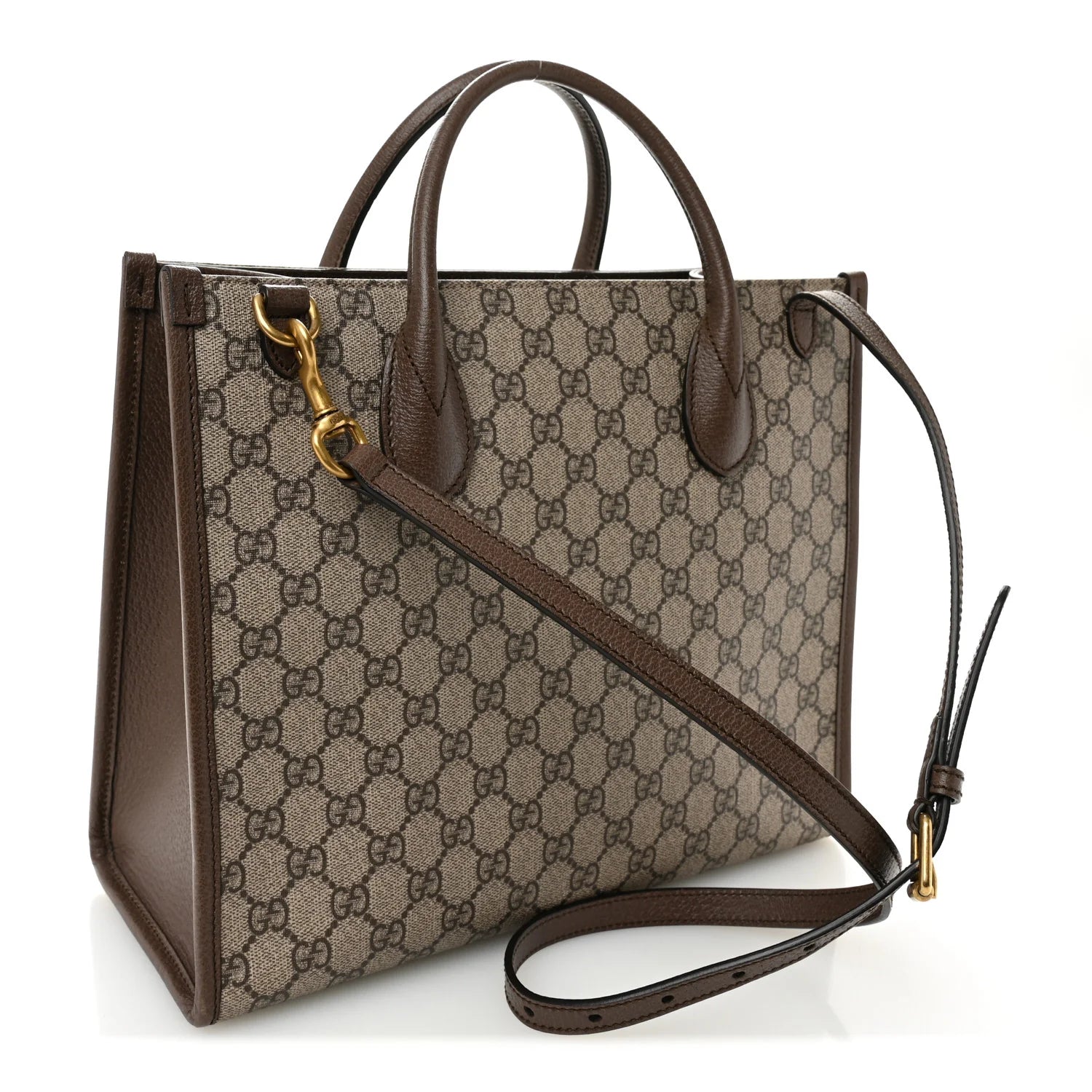 Gucci Disney GG Supreme Small Donald Duck Tote  – Beige