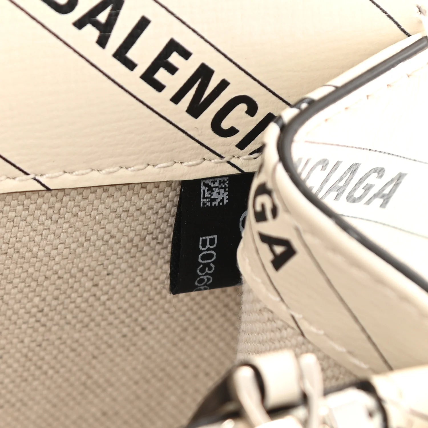 Gucci X Balenciaga Calfskin Dionysus Small Shoulder Bag  – White