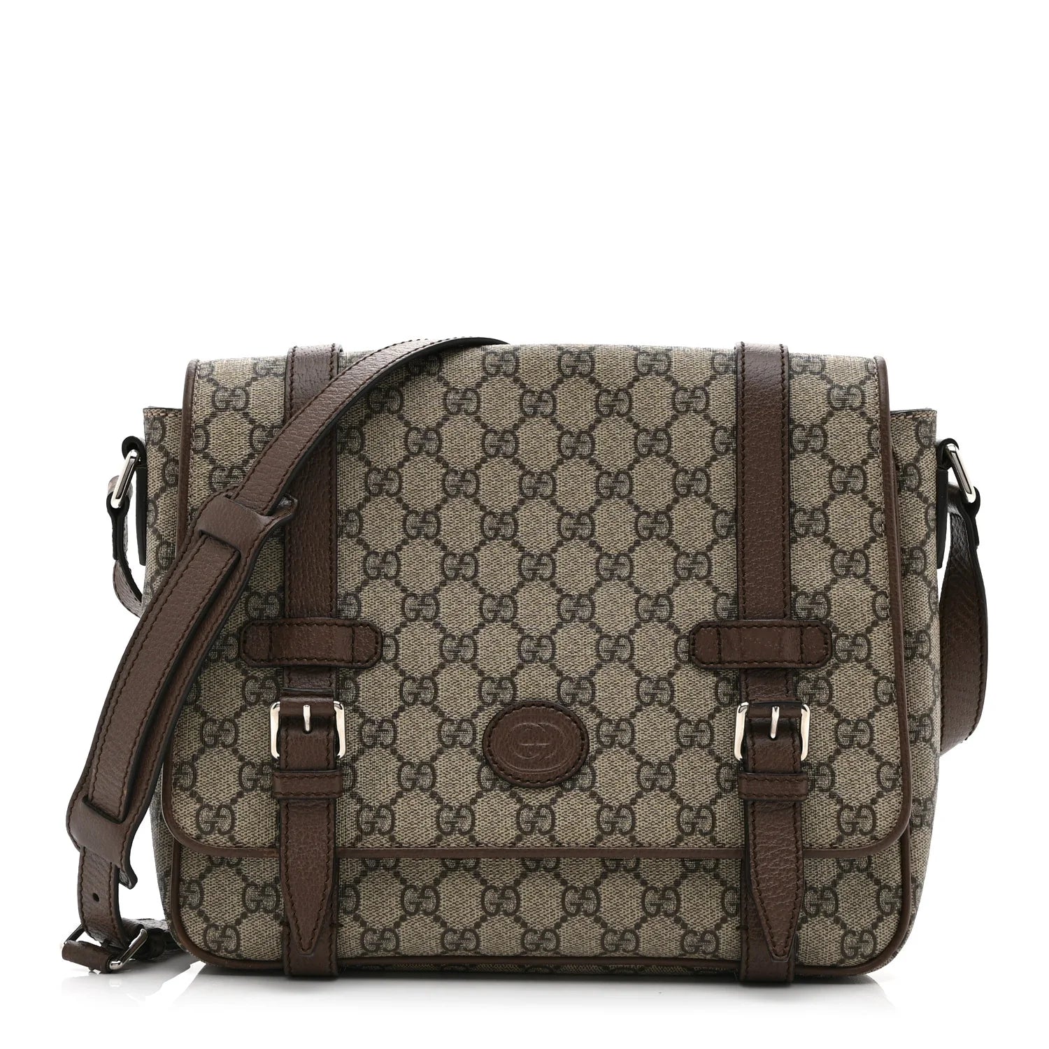 Gucci GG Supreme Messenger Bag – Beige