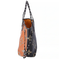 Louis Vuitton Giant Jungle Neverfull MM Tote Bag - Black and Brown