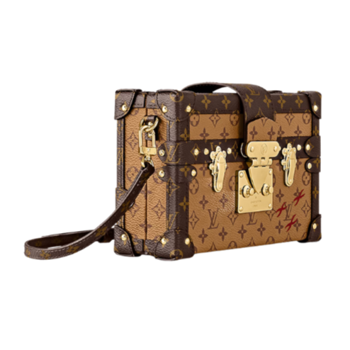 Louis Vuitton Petite Malle Shoulder Bag - Light Brown