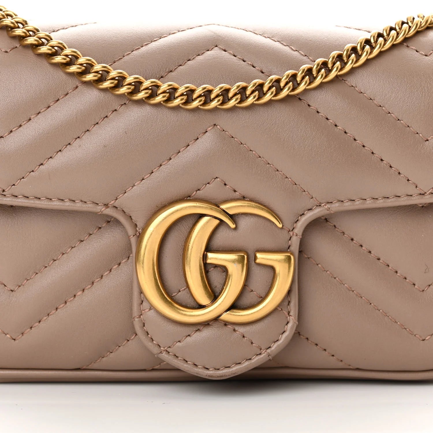 Gucci GG Marmont Shoulder Bag - Dusty Pink