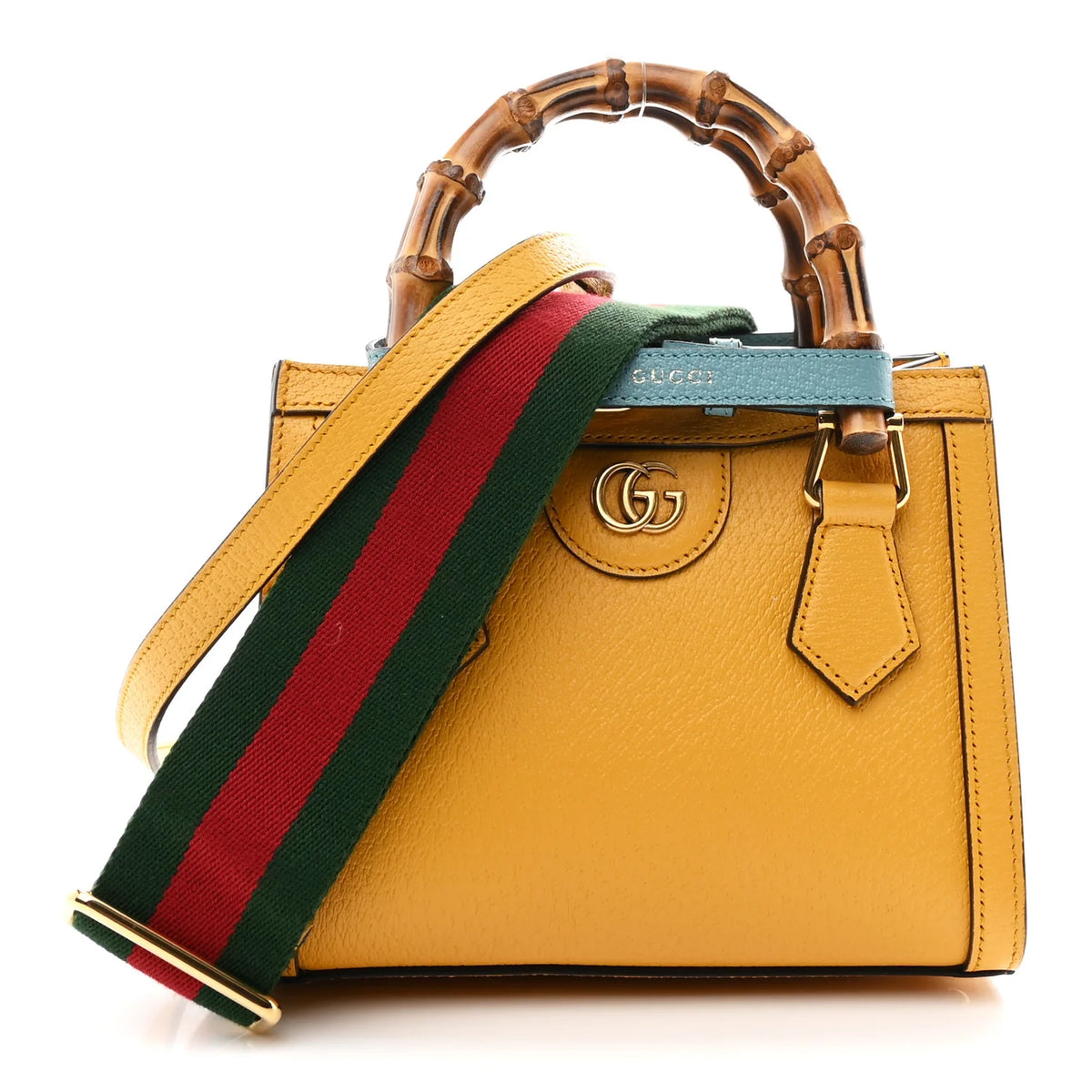 Gucci Diana GG Mini Tote Bag – Yellow