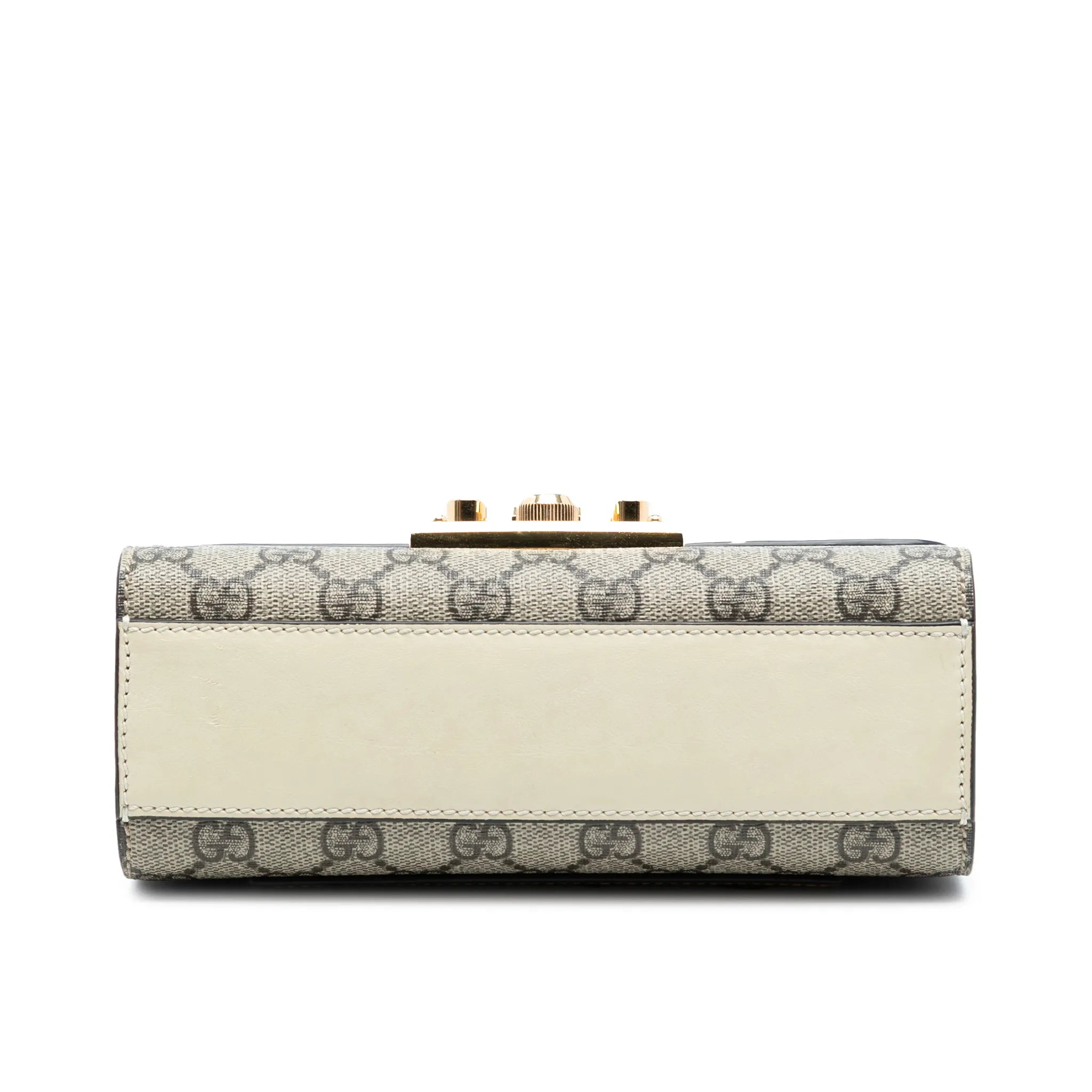 Gucci Padlock GG Supreme Shoulder Bag – Beige