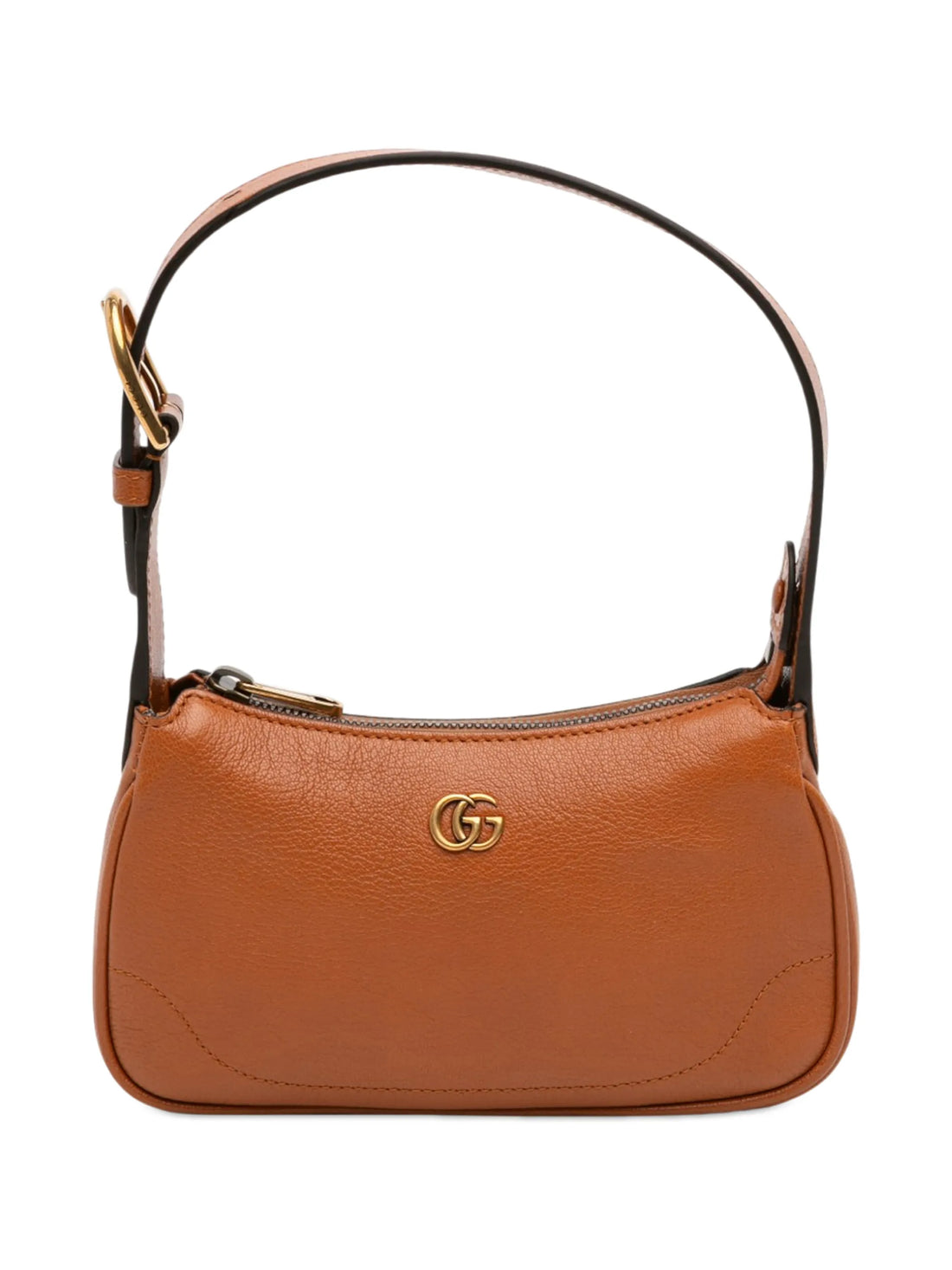 Gucci Aphrodite Small Leather Shoulder Bag – Brown
