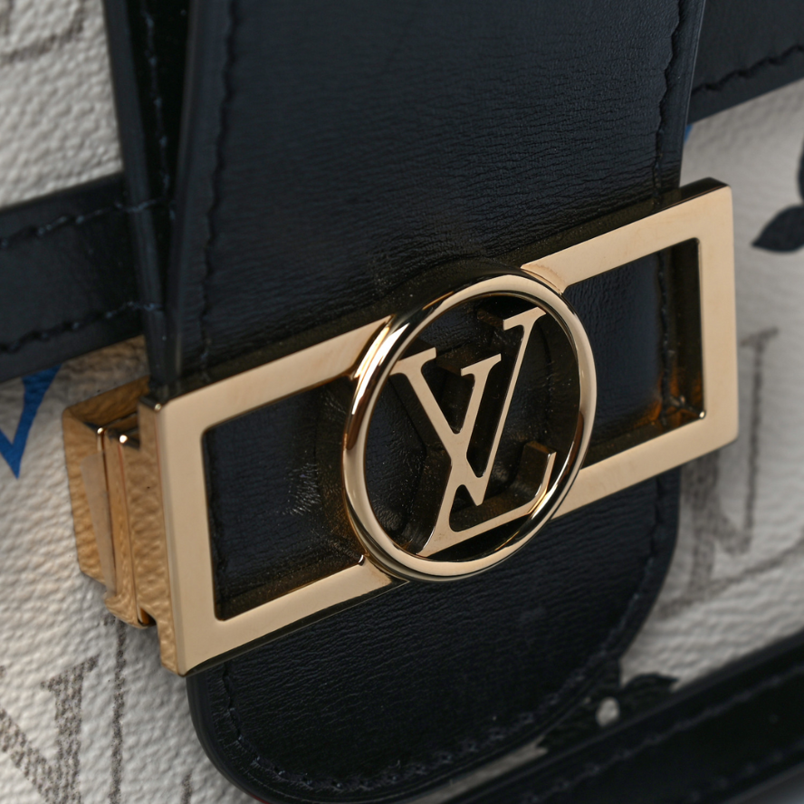 Louis Vuitton Dauphine MM - White