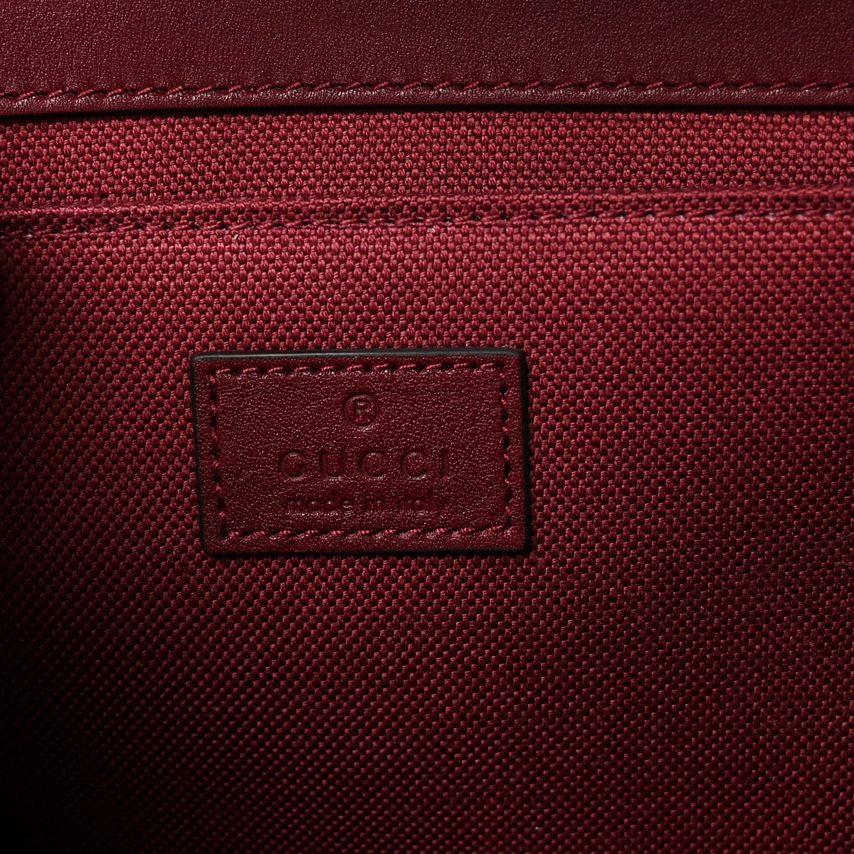 Gucci GG GO Small Shoulder Bag – Bordeaux