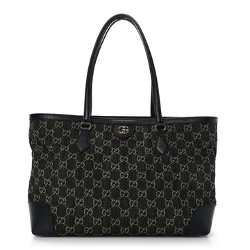 Gucci GG Monogram Medium Ophidia Shopping Tote Bag – Black