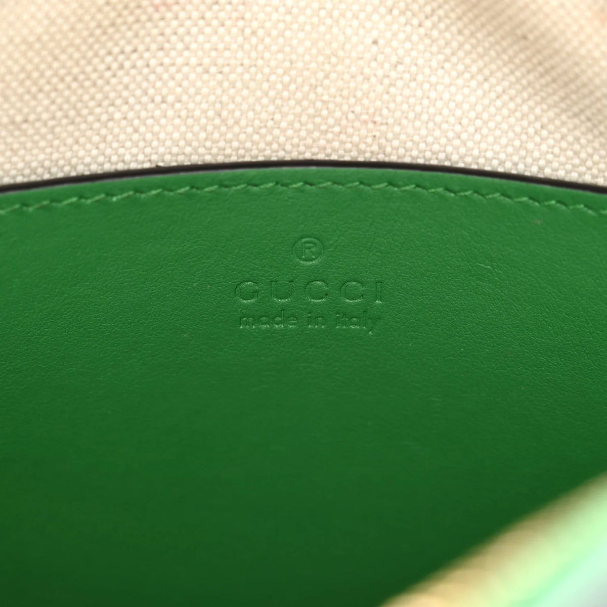 Gucci GG Matelassé Small Shoulder Bag - Green