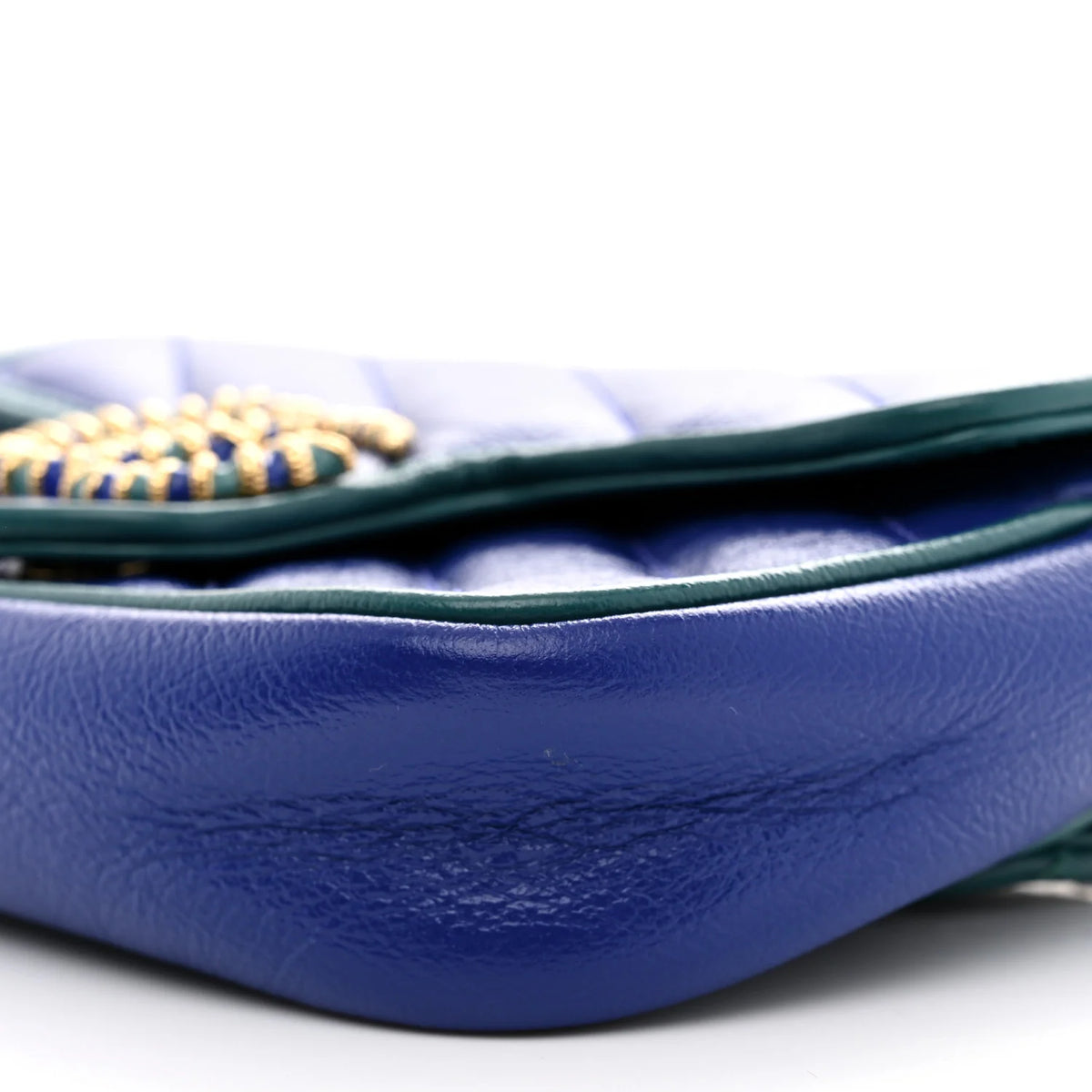 Gucci GG Marmont Medium Shoulder Bag - Blue