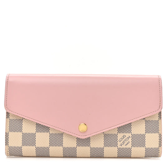 Louis Vuitton Pochette Félicie Damier Wallet - Azur Pink