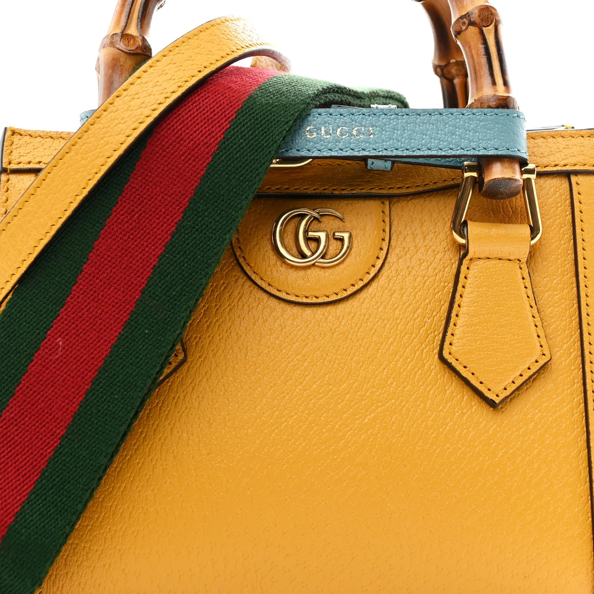 Gucci Diana GG Mini Tote Bag – Yellow