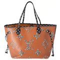 Louis Vuitton Giant Jungle Neverfull MM Tote Bag - Black and Brown