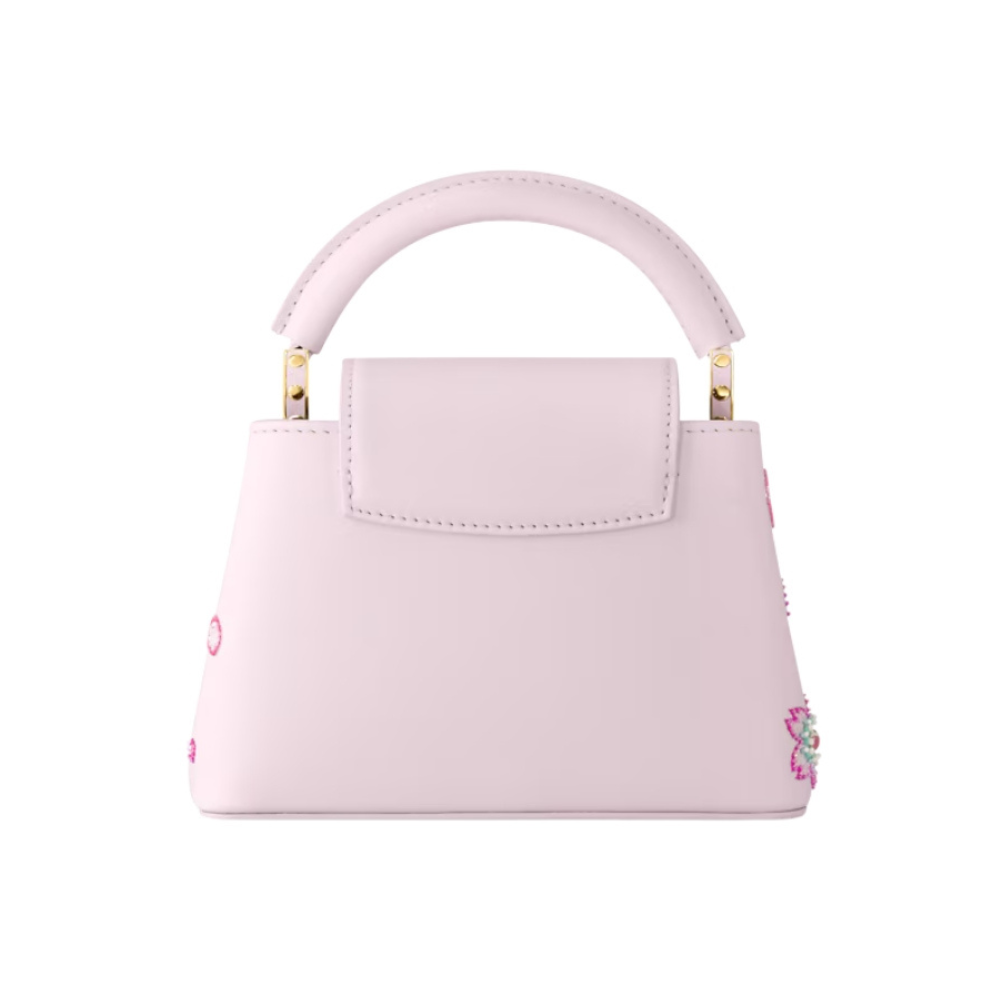 Louis Vuitton x Takashi Murakami Capucines Mini Handbag – Pink