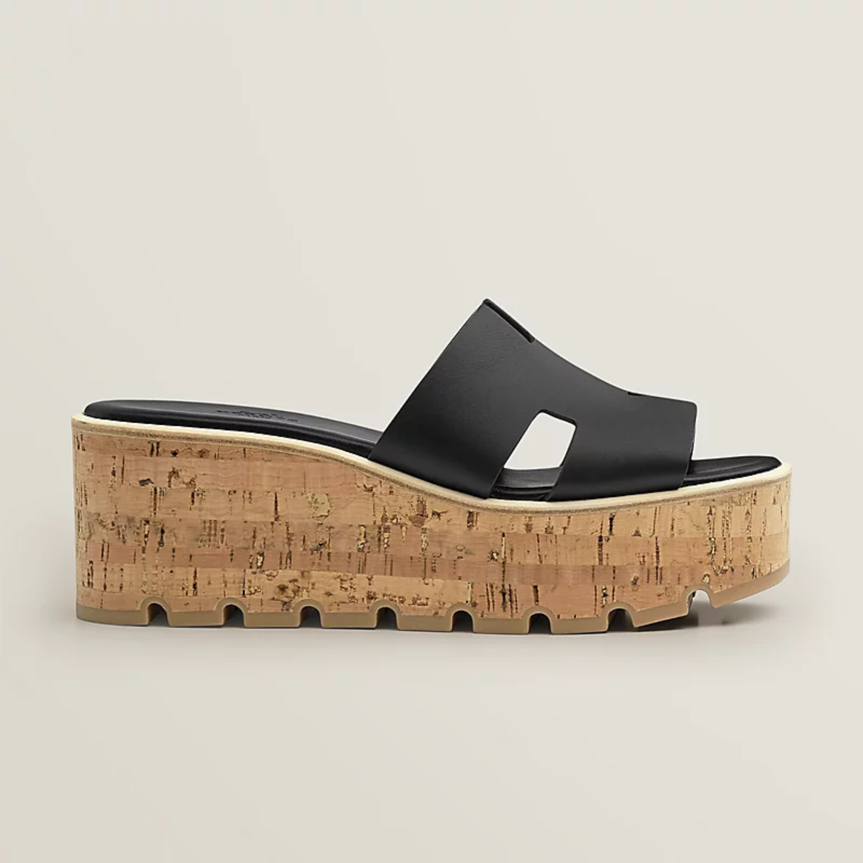 Hermes Eze 30 Sandals - Noir
