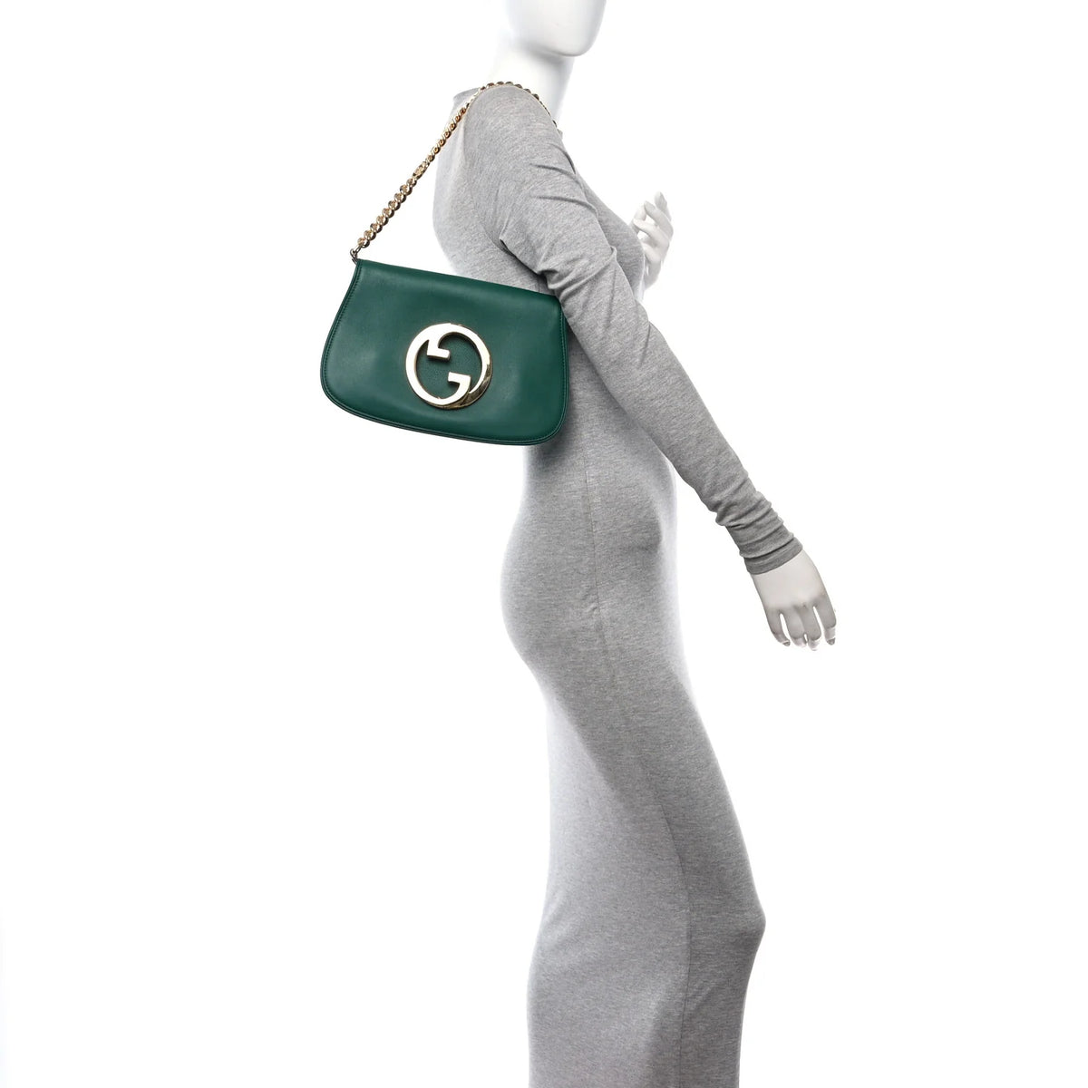 Gucci Blondie Shoulder Bag – Green