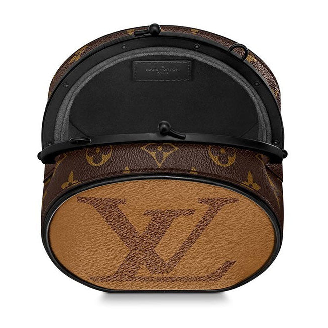 Louis Vuitton Reverse Monogram Boursicot Chain Bag  - Brown