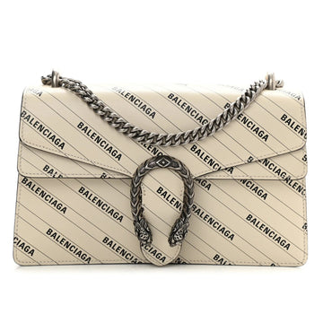 Gucci X Balenciaga Calfskin Dionysus Small Shoulder Bag – White