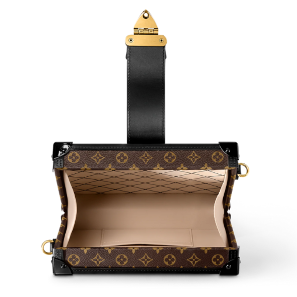 Louis Vuitton Petite Malle Shoulder Bag - Dark Brown