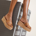 Hermes Eze 30 Oran Sandals - Naturel Brown