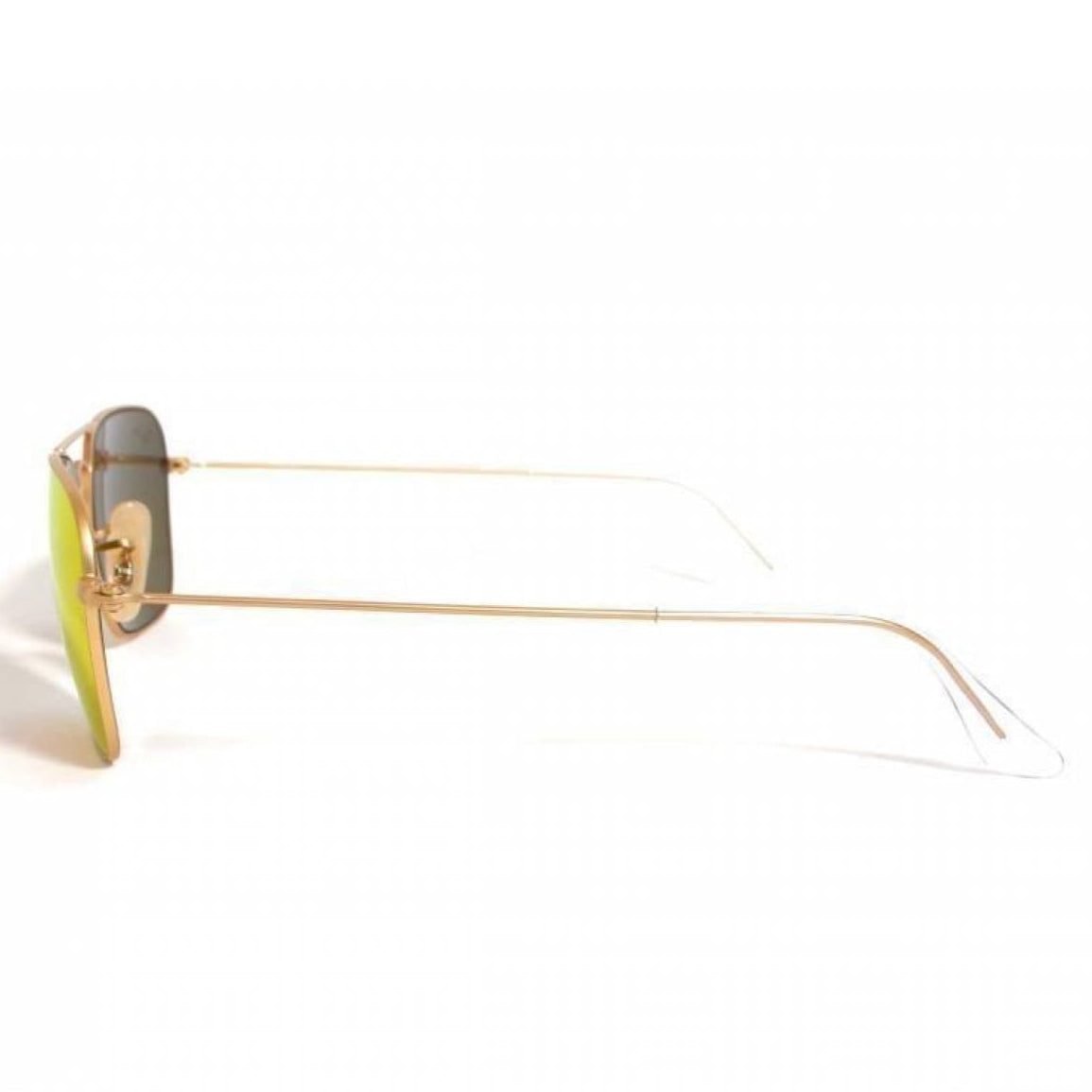 Ray Ban Caravan RB3136 112/69 Square Gold Frame Sunglasses