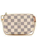 Louis Vuitton Mini Pochette Accessoires Handbag - Damier Azur Beige
