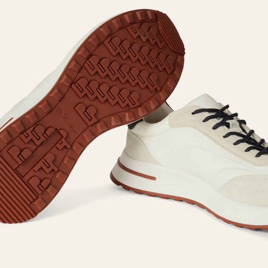 Loro Piana Week End Walk Microfibre Storm System® Sneakers -  White (1000)