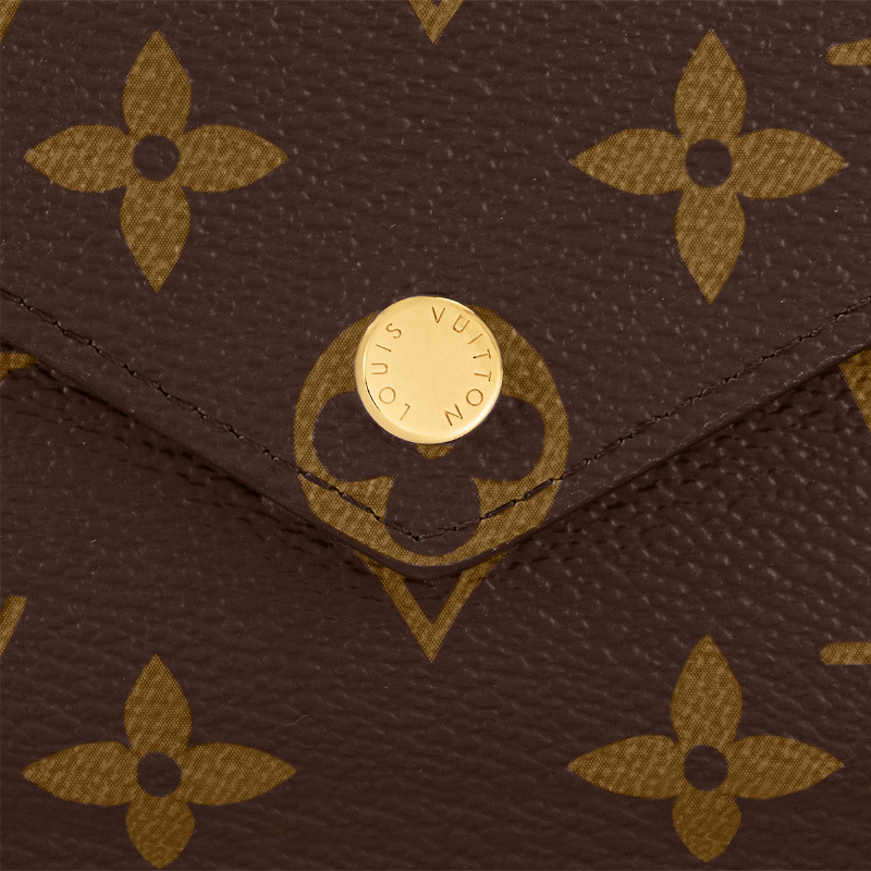 Louis Vuitton Victorine Monogram Canvas Wallet - Brown