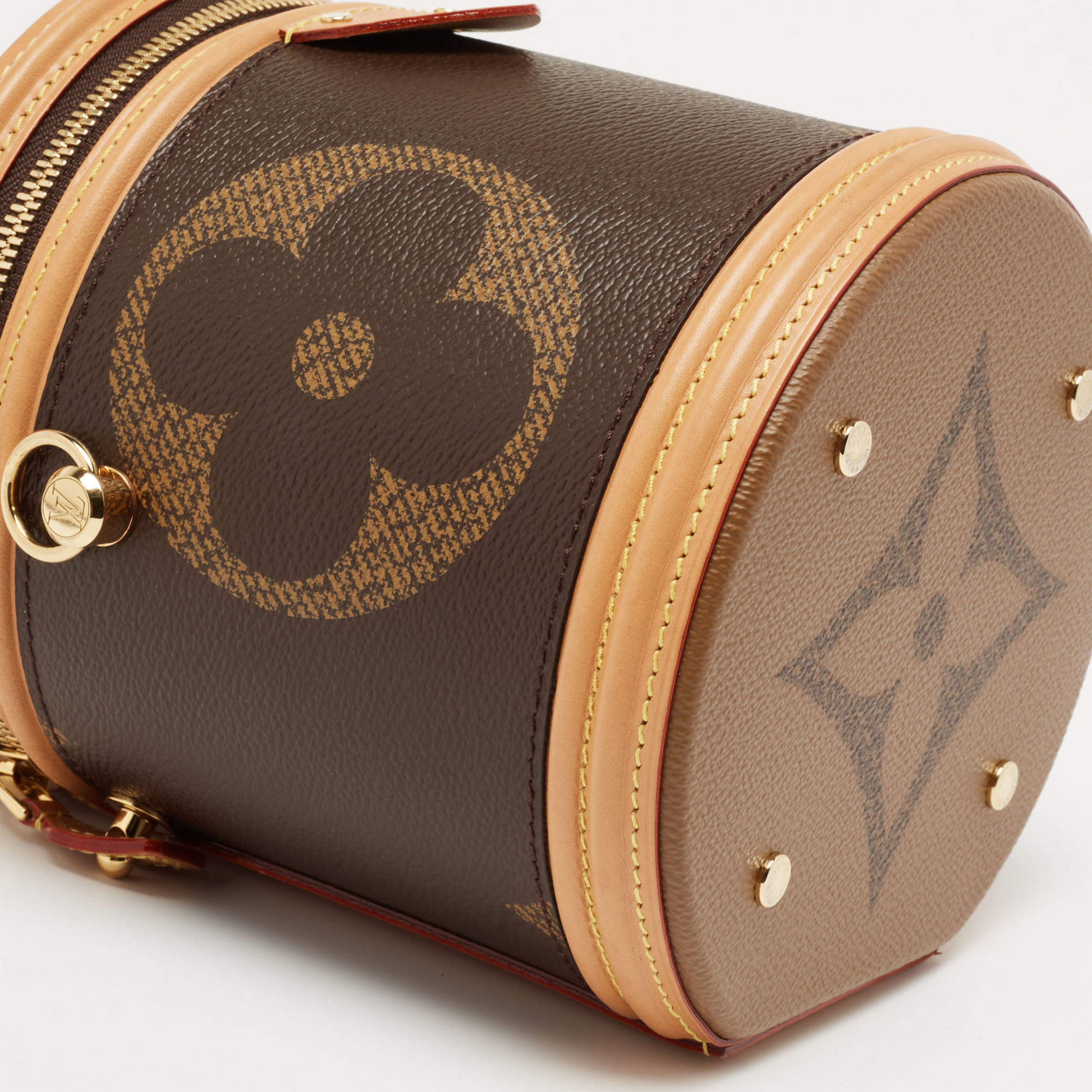 Louis Vuitton Monogram Giant Cannes Hand Bag - Brown