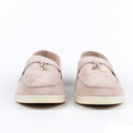 Loro Piana Summer Walk Suede Loafers - Light Camel (030)