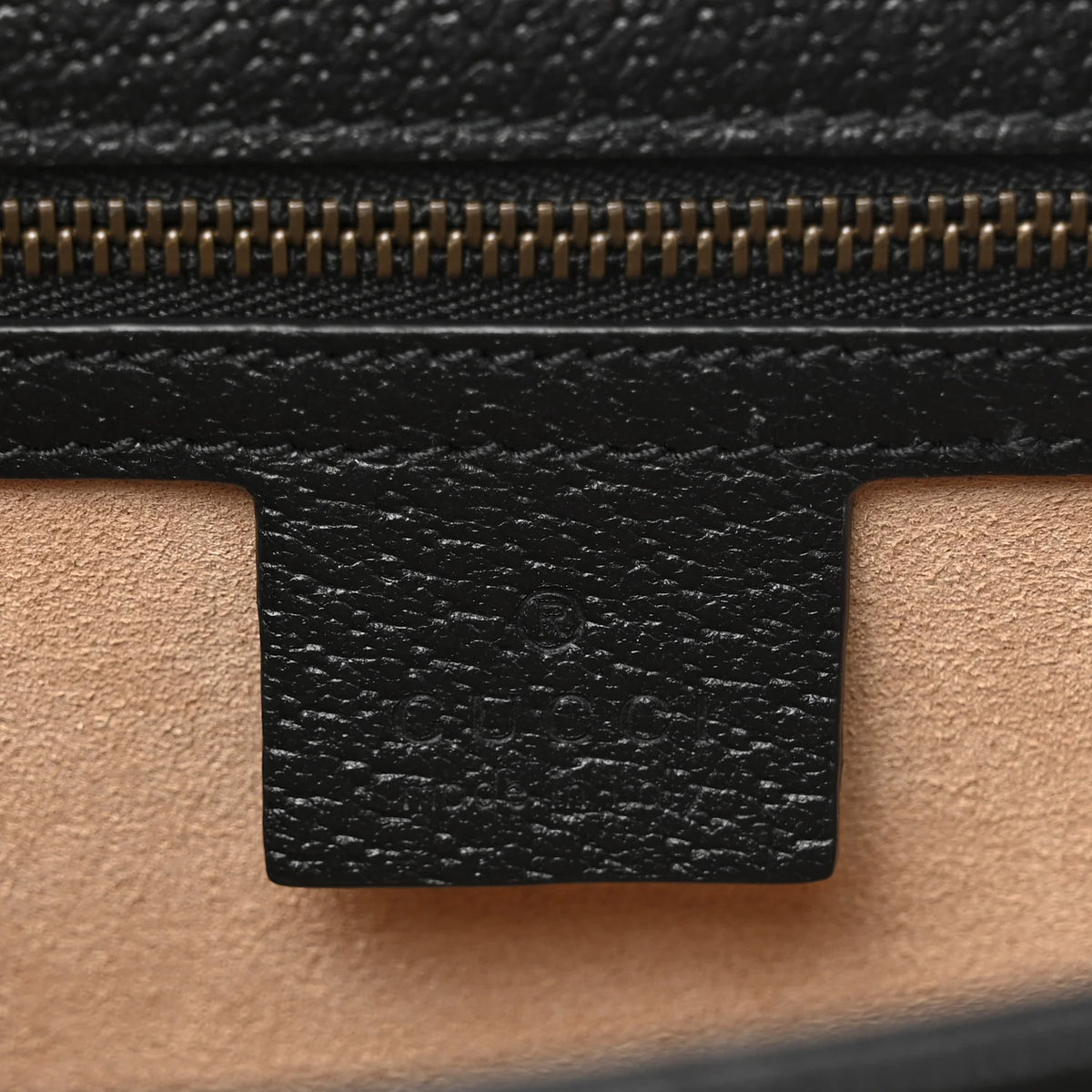 Gucci Ophidia Medium Top Handle Bag - Black