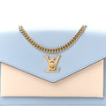 Louis Vuitton Mylockme Chain Pochette Bag - Bleu Nuage
