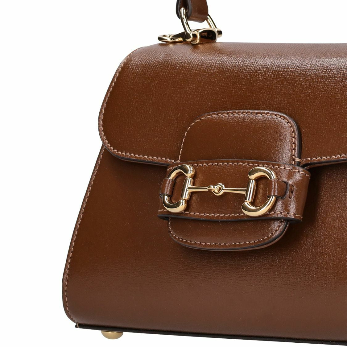 Gucci  Horsebit 1955 Top Handle Bag - Brown
