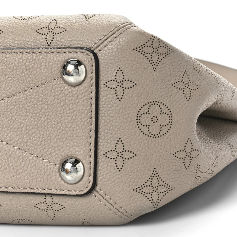 Louis Vuitton Mahina Babylone Chain BB Tote Bag - Galet