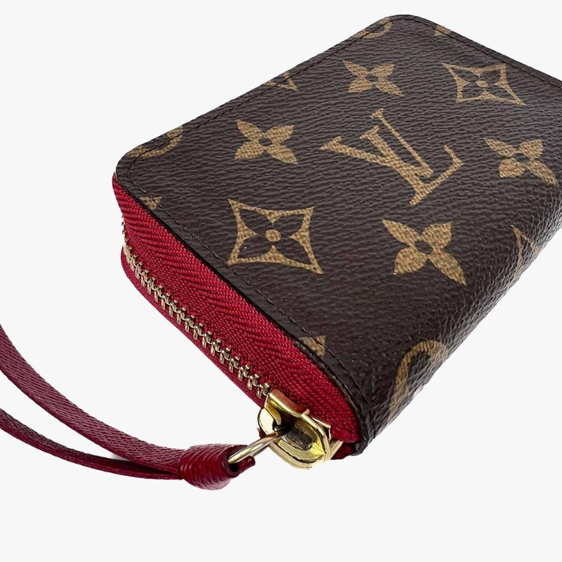 Louis Vuitton Monogram Canvas Zippy Multicartes Wallet - Fuchsia