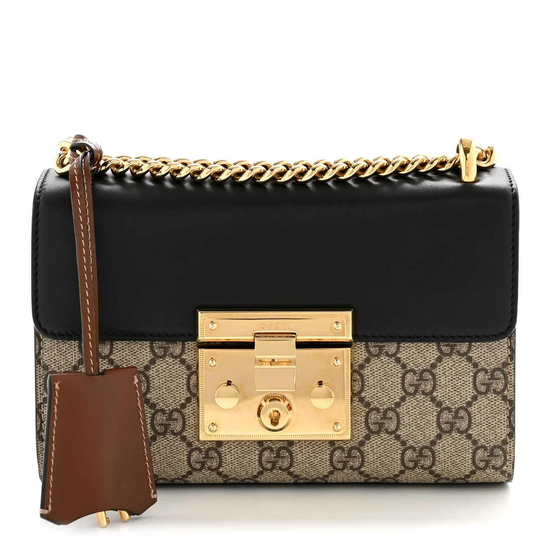 Gucci Padlock Small Shoulder Bag – Black