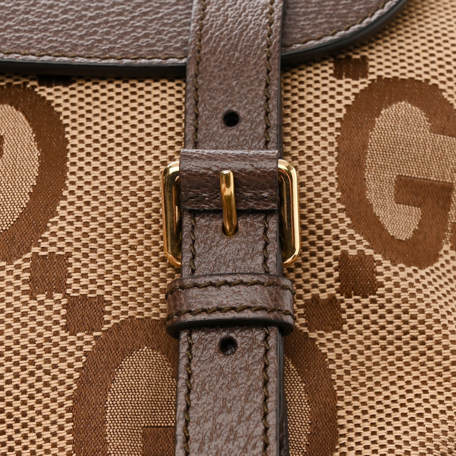 Gucci Jumbo GG Backpack – Brown