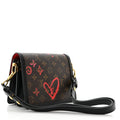 Louis Vuitton Fall In Love Mini Dauphine Shoulder Bag - Monogram Brown