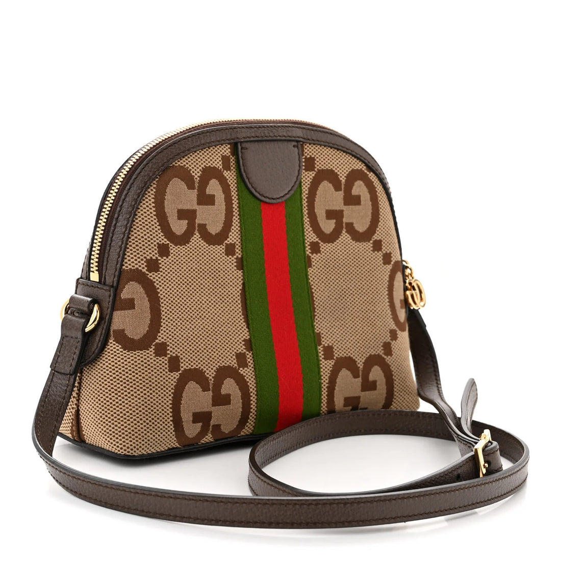 Gucci GG Ophidia Dome Shoulder Bag – Beige