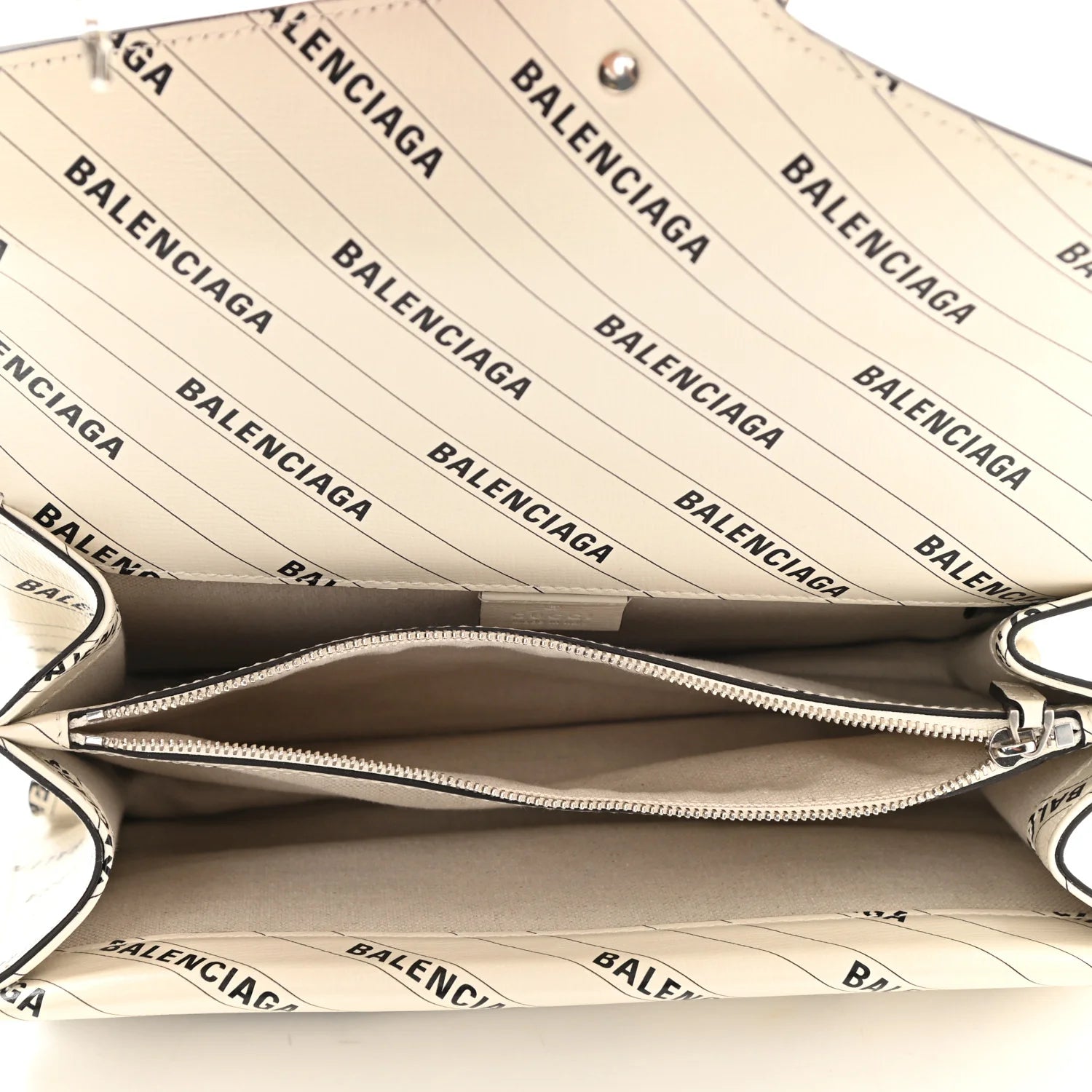 Gucci X Balenciaga Calfskin Dionysus Small Shoulder Bag  – White