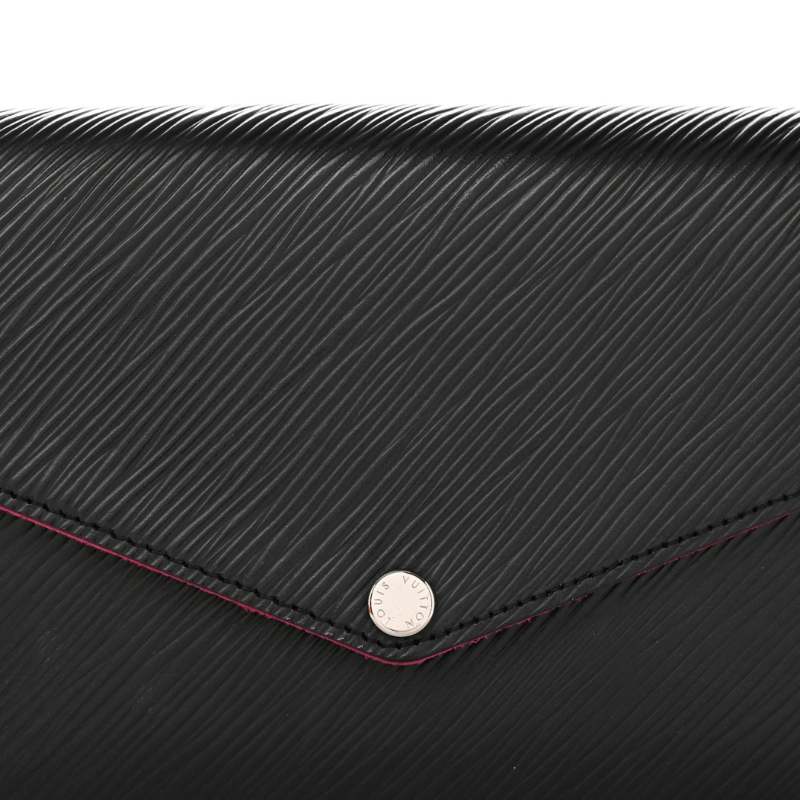 Louis Vuitton Epi Pochette Felicie Chain Bag - Black Hot Pink