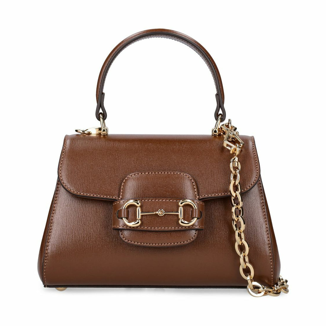 Gucci Horsebit 1955 Top Handle Bag - Brown