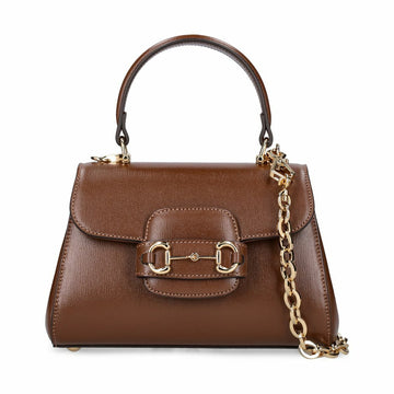 Gucci Horsebit 1955 Top Handle Bag - Brown